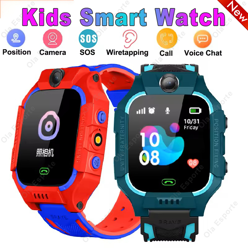 Smartwatch Watches Gift For Boys On Birthday - Montre intelligente enfants 2G carte Sim