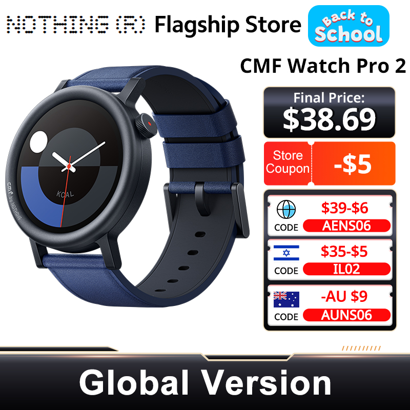 Timex Watches Smartwatch - CMF by Nothing Watch Pro 2