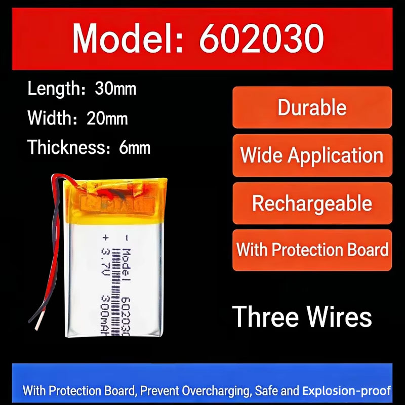 Smartwatch Watches With Bluetooth - Batterie au lithium 3,7 V 300
