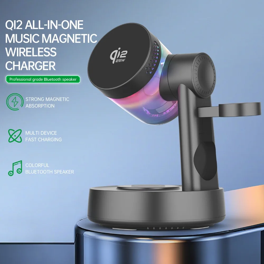 Smartwatch Watches With Bluetooth - Chargeur sans fil magnétique Qi2 25W