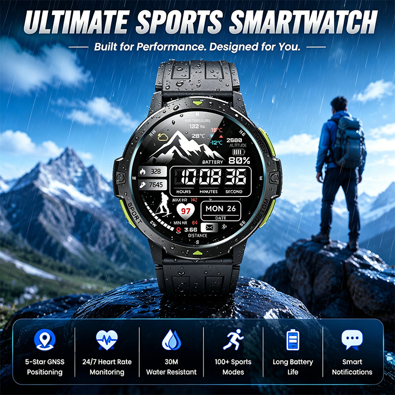 Timex Watches Smartwatch - Montre connectée avec positionnement GNSS indépendant