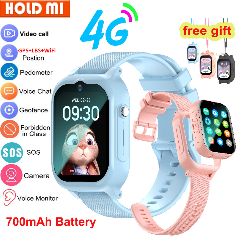 Smartwatch Watches Gift For Boys With Gps - Montre intelligente enfants 4G GPS WIFI