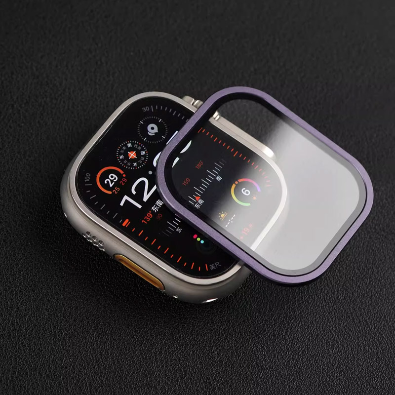 Smartwatch Watches For Mens - Verre trempé pour Apple Watch Ultra