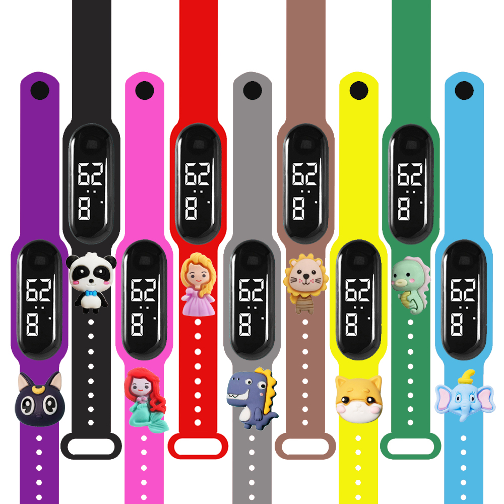 Smartwatch Digital Watches For Kid Boy - Montre connectée multicolores pour enfants, garçons
