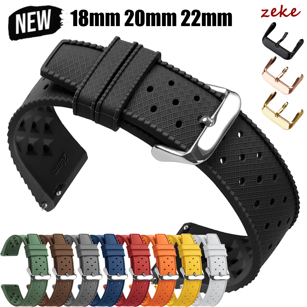 Citizen Watches Smartwatch - Bracelet de montre en Silicone Tropical