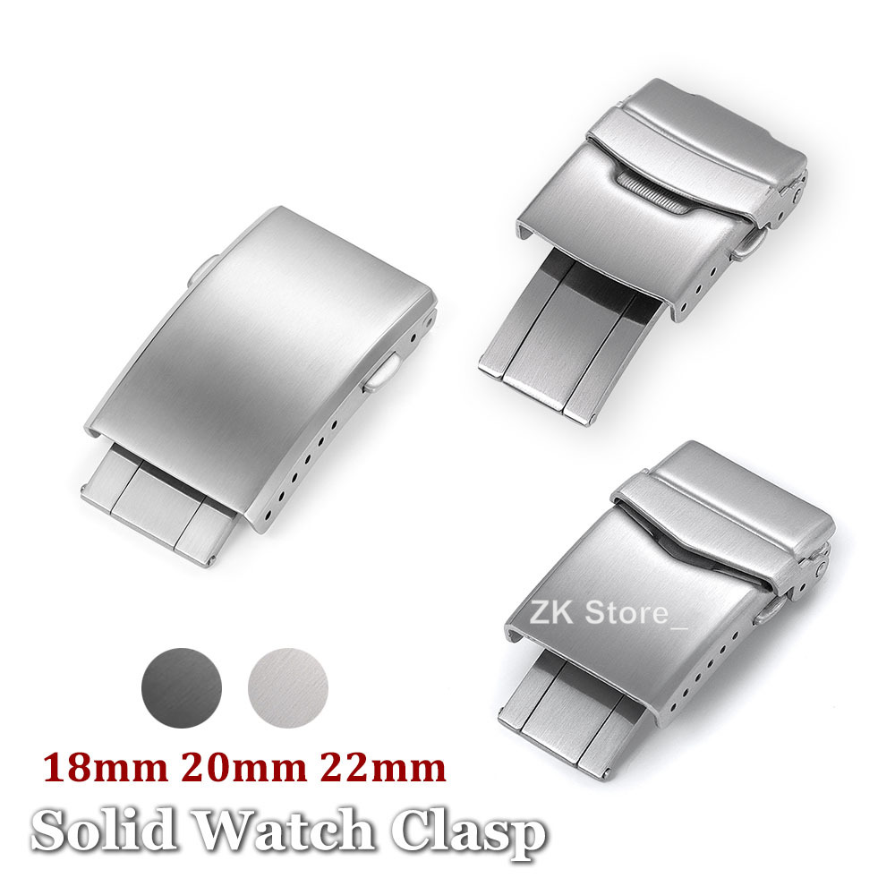 Replacement Watch Bracelet - Fermoir de Montre Pliable en Acier