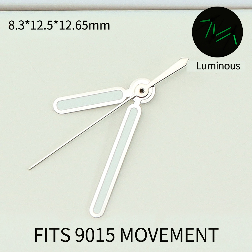 Replacement Watch Bracelet - Aiguilles de montre 9015 C3 vertes