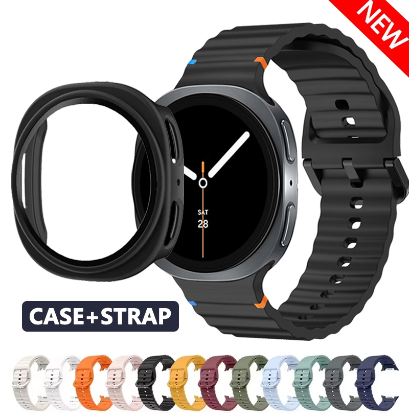 Smartwatch Samsung Watches For Women - Étui creux + Bracelet en Silicone