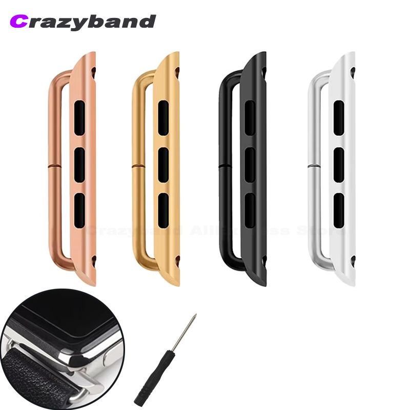 Replacement Watch Bracelet - Adaptateur de connecteur en acier inoxydable,