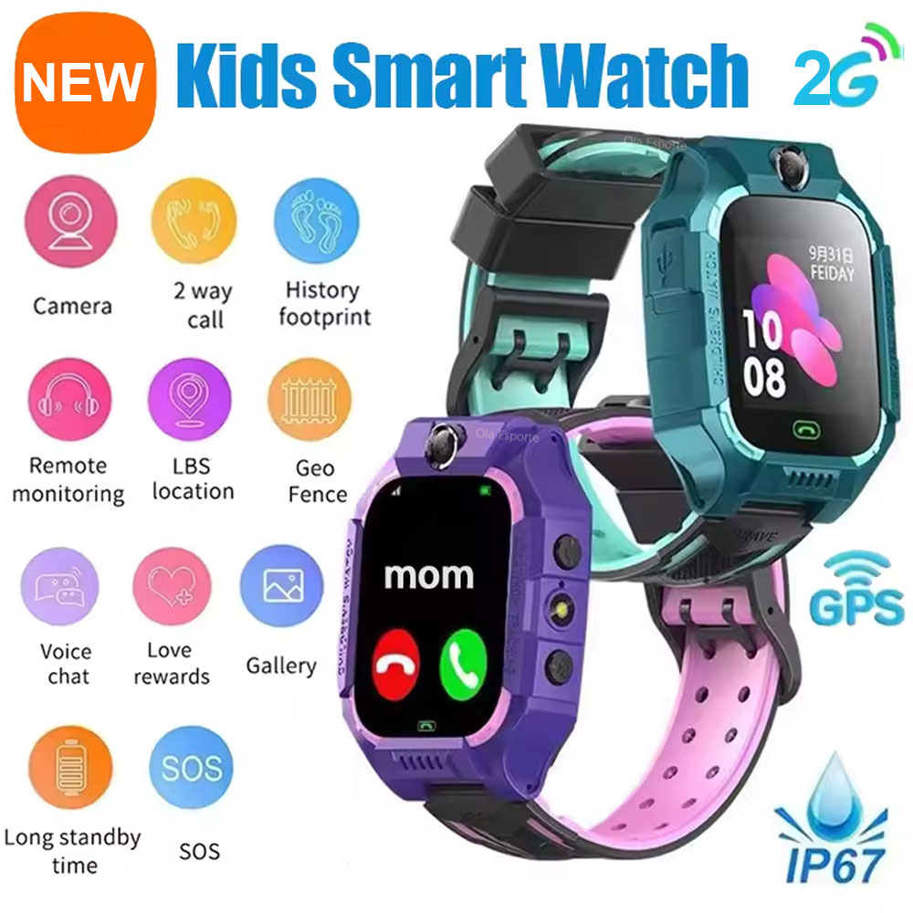 Smartwatch Watches Gift For Boys On Birthday - Montre connectée 2G pour enfants, mini-téléphone