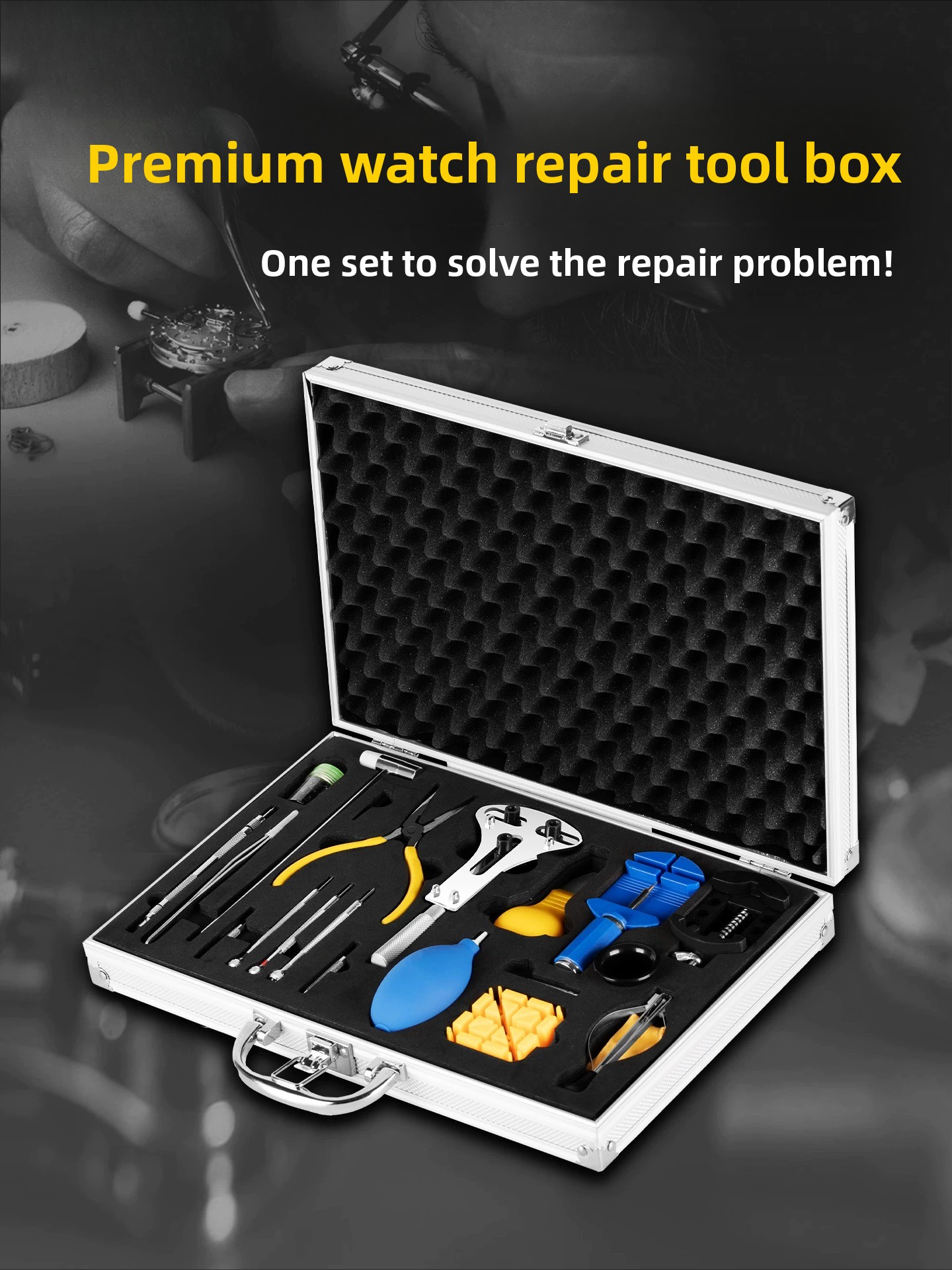 Replacement Watch Bracelet - Kit d'outils de réparation de montres,