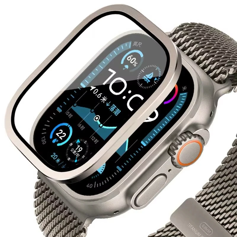 Smartwatch Watches For Mens - Verre trempé pour Apple Watch Ultra