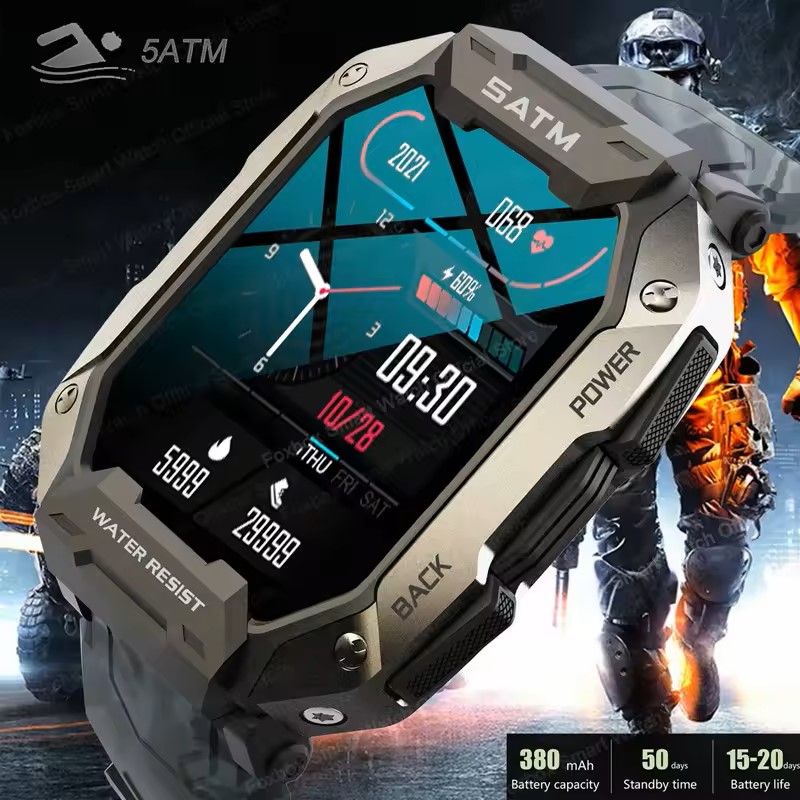 Smartwatch Timex Watches For Men - LIGE – montre connectée pour hommes,