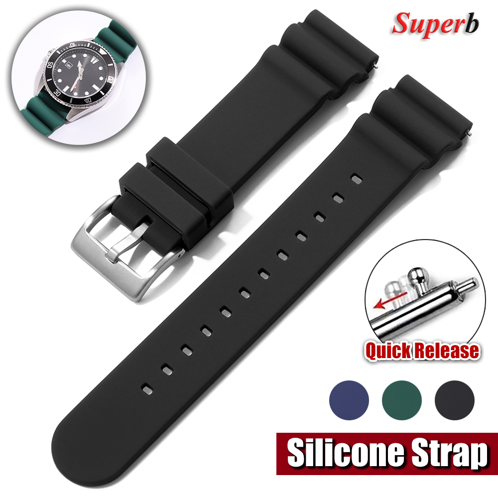 Citizen Watches Smartwatch - Bracelet de montre en Silicone Tropical