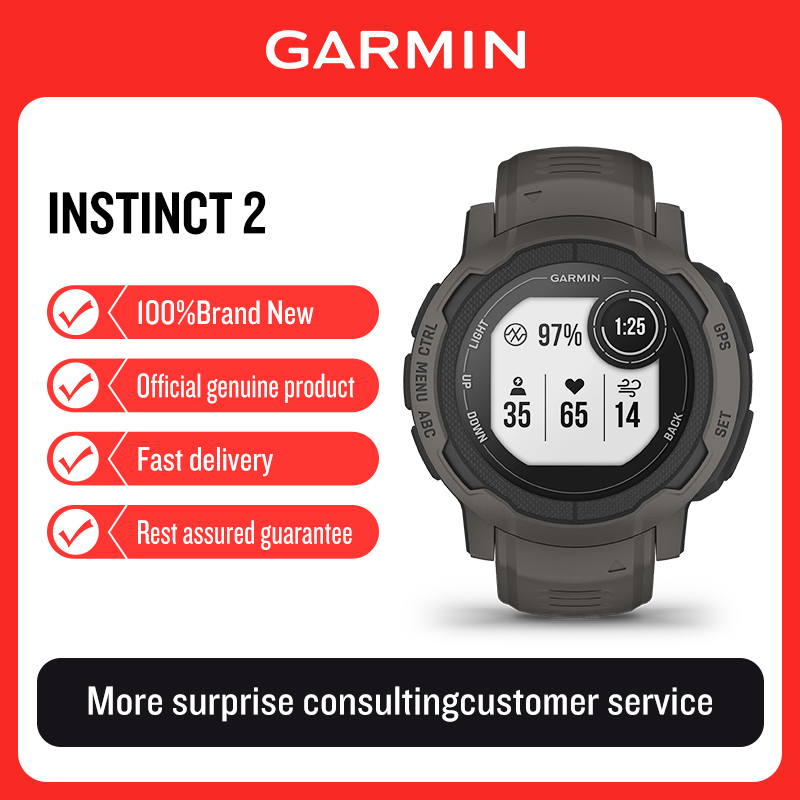Timex Watches Smartwatch - Montre de sport connectée Garmin Instinct