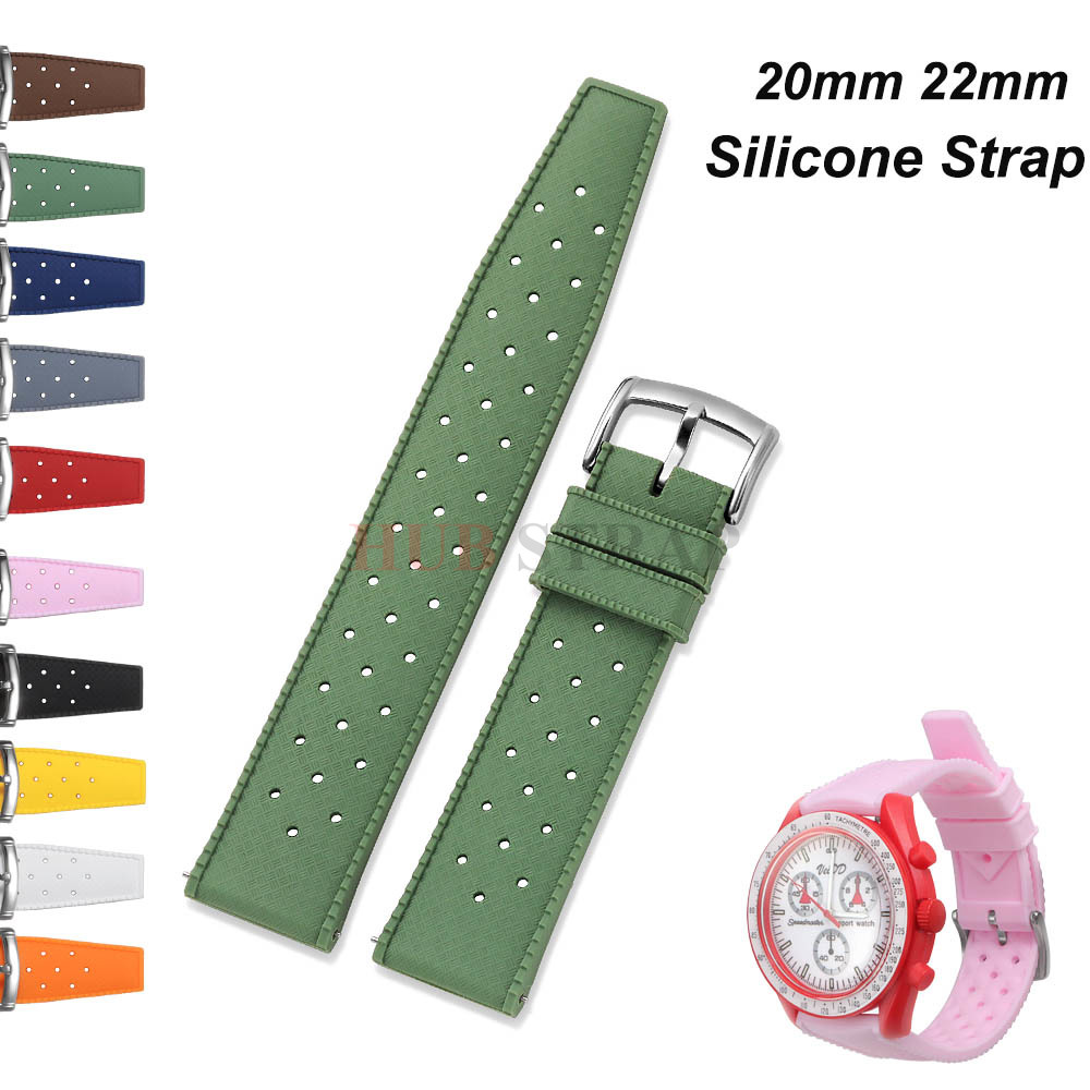 Citizen Watches Smartwatch - Bracelet de montre en Silicone Tropical,