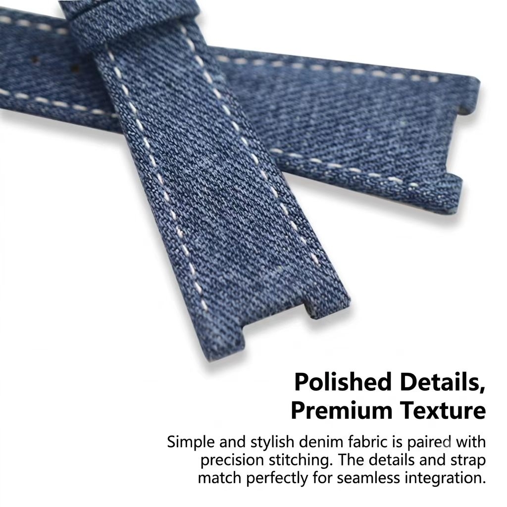 Bracelet de montre en Denim fa - Patek Philippe Watch Nautilus avis et prix