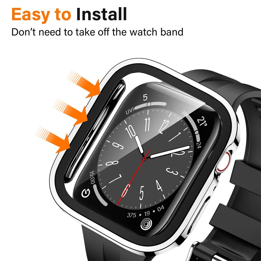 Verre + couvercle pour boîtier - Smartwatch Watches Price avis et prix