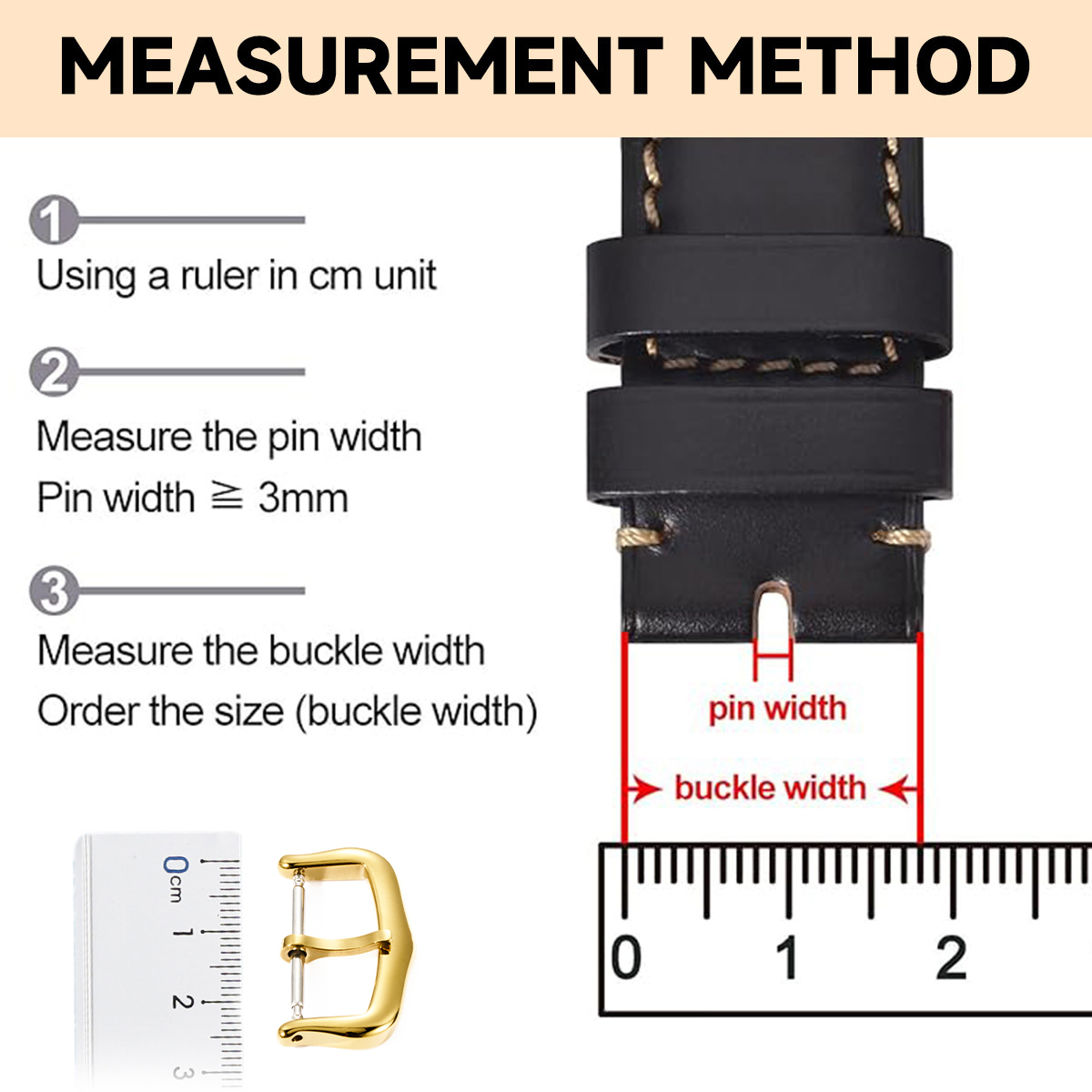 Boucles à ardillon en acier in - Replacement Watch Bracelet avis et prix