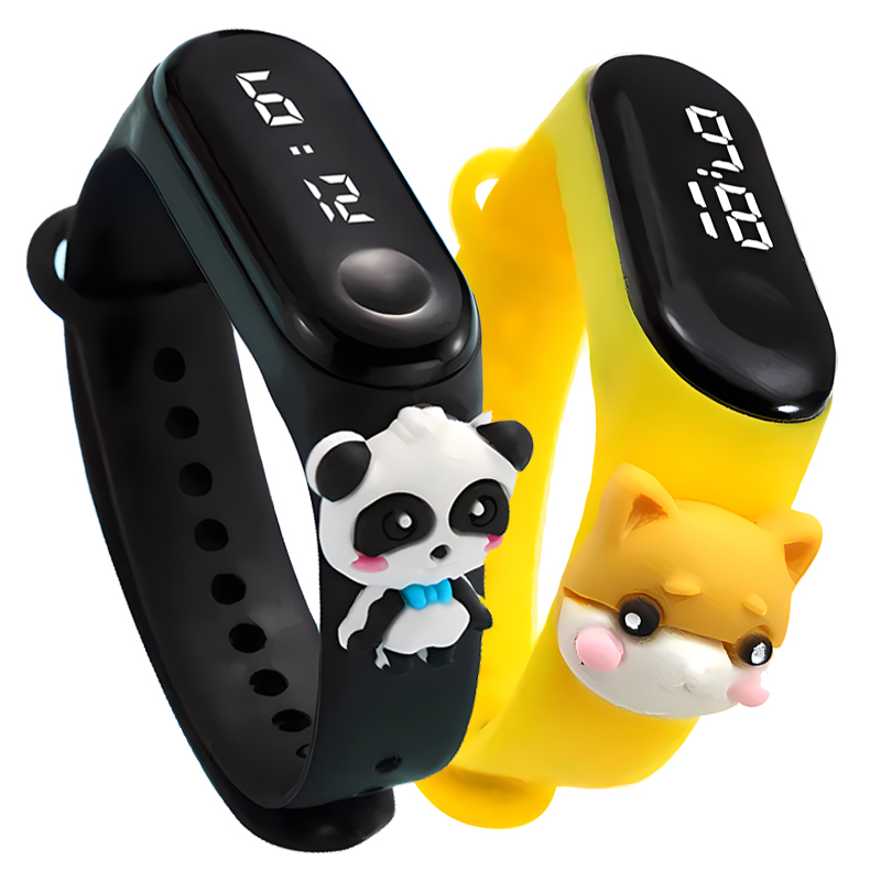 Montre connectée multicolores  - Smartwatch Digital Watches For Kid Boy avis et prix