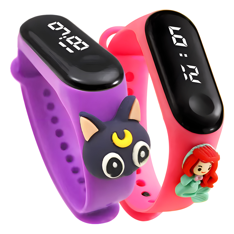 Montre connectée multicolores  - Smartwatch Digital Watches For Kid Boy avis et prix