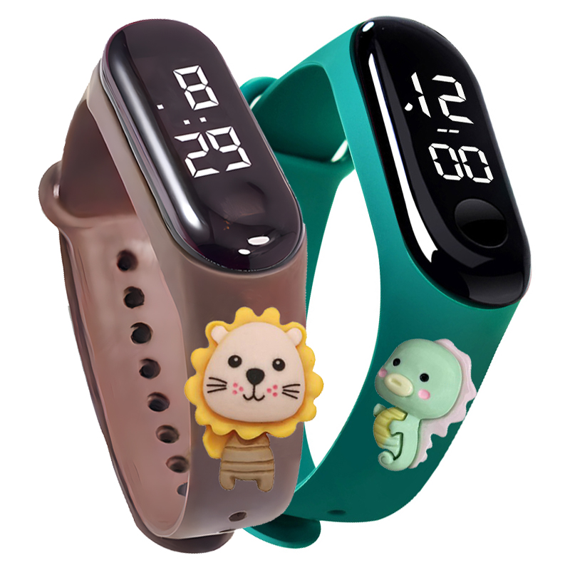 Montre connectée multicolores  - Smartwatch Digital Watches For Kid Boy avis et prix