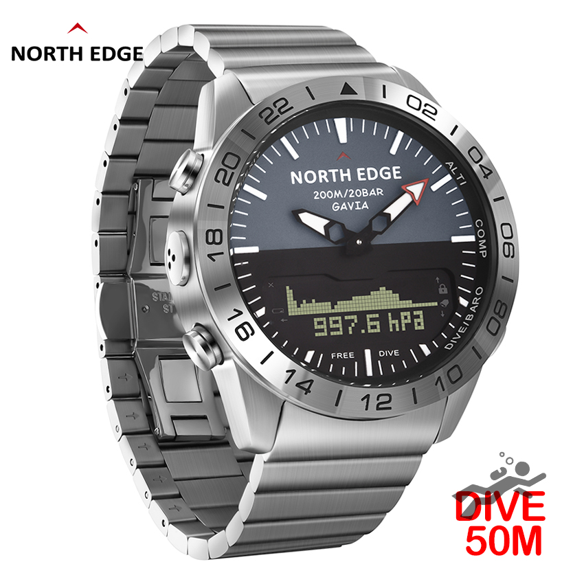 NORTH EDGE – montre de plongée - Smartwatch Watches For Mens avis et prix