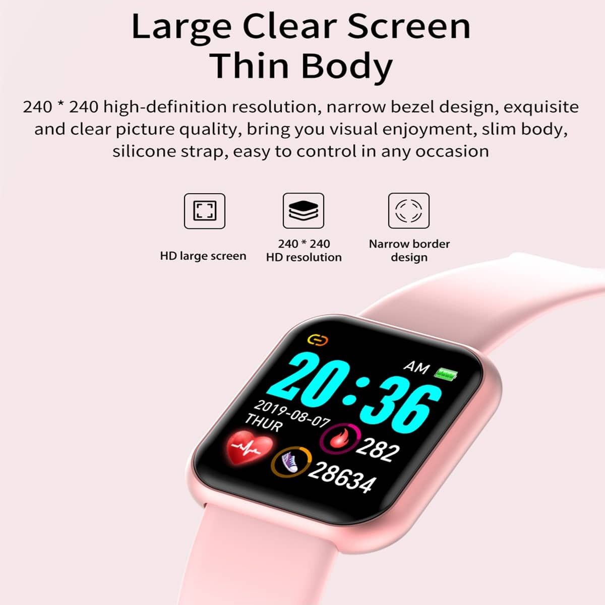 Montre connectée Y68 D20 pour  - Smartwatch Watches Price avis et prix