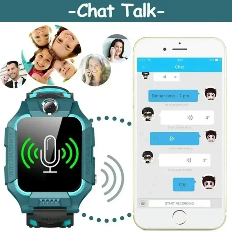 Montre connectée pour enfants  - Smartwatch Watches Gift For Boys With Gps avis et prix