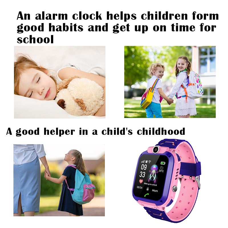 Montre intelligente Q12B pour  - Smartwatch Watches Gift For Boys With Gps avis et prix
