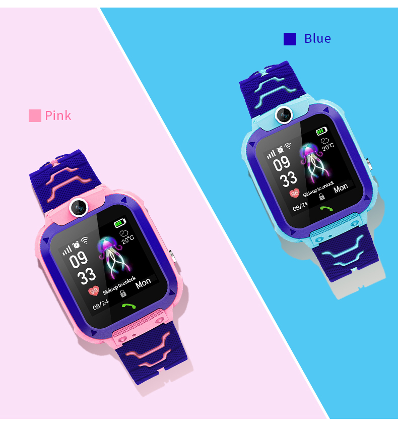Montre intelligente Q12B pour  - Smartwatch Watches Gift For Boys With Gps avis et prix