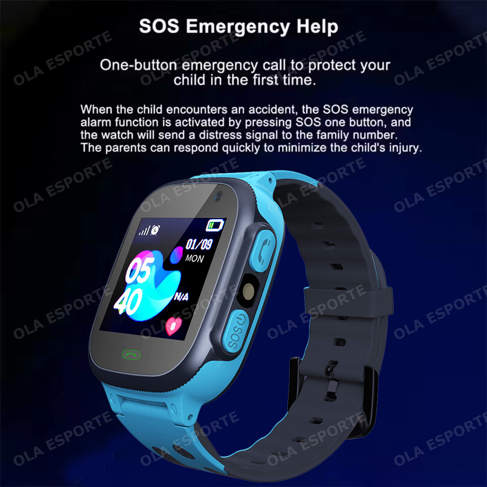 Montre connectée pour enfants, - Smartwatch Watches Gift For Boys With Gps avis et prix