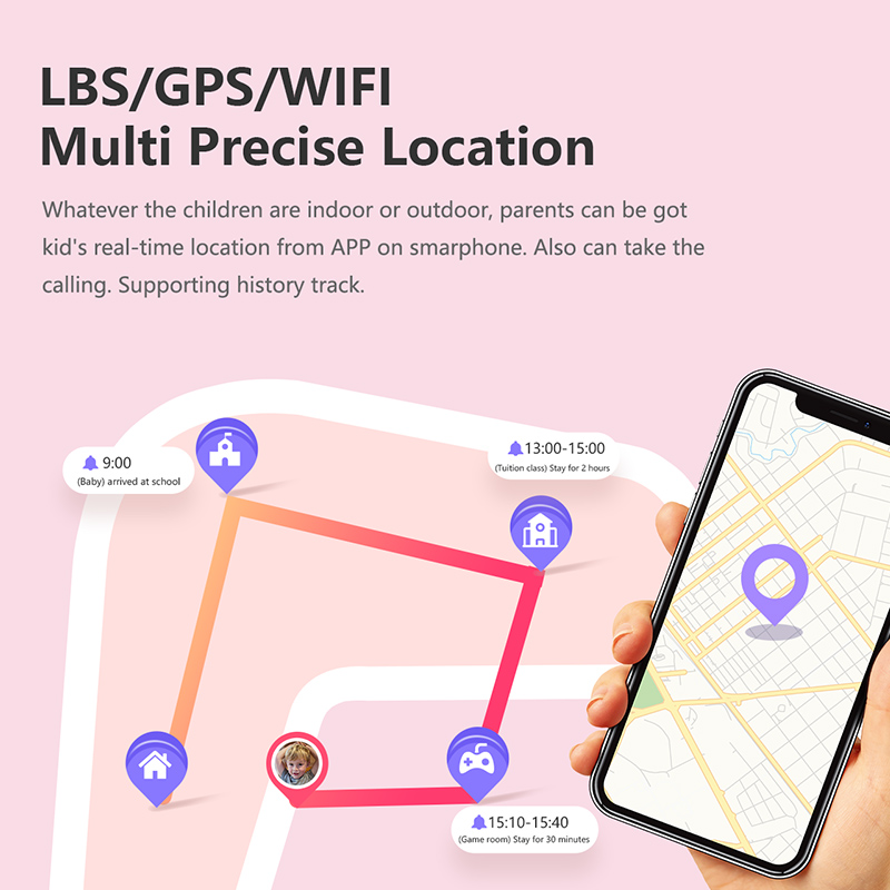 Montre connectée pour enfants  - Smartwatch Watches Gift For Boys With Gps avis et prix