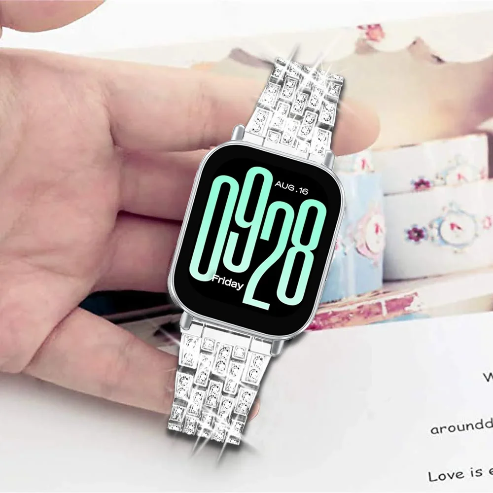 Acier inoxydable avec diamant  - Smartwatch Samsung Watches For Women avis et prix