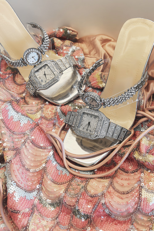Sandales à talons hauts pour f - Leather Watch Strap avis et prix