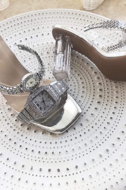 Sandales à talons hauts pour f - Leather Watch Strap avis et prix