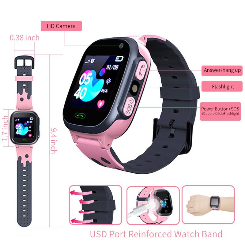 Montre connectée pour enfants, - Smartwatch Digital Watches For Kid Boy avis et prix