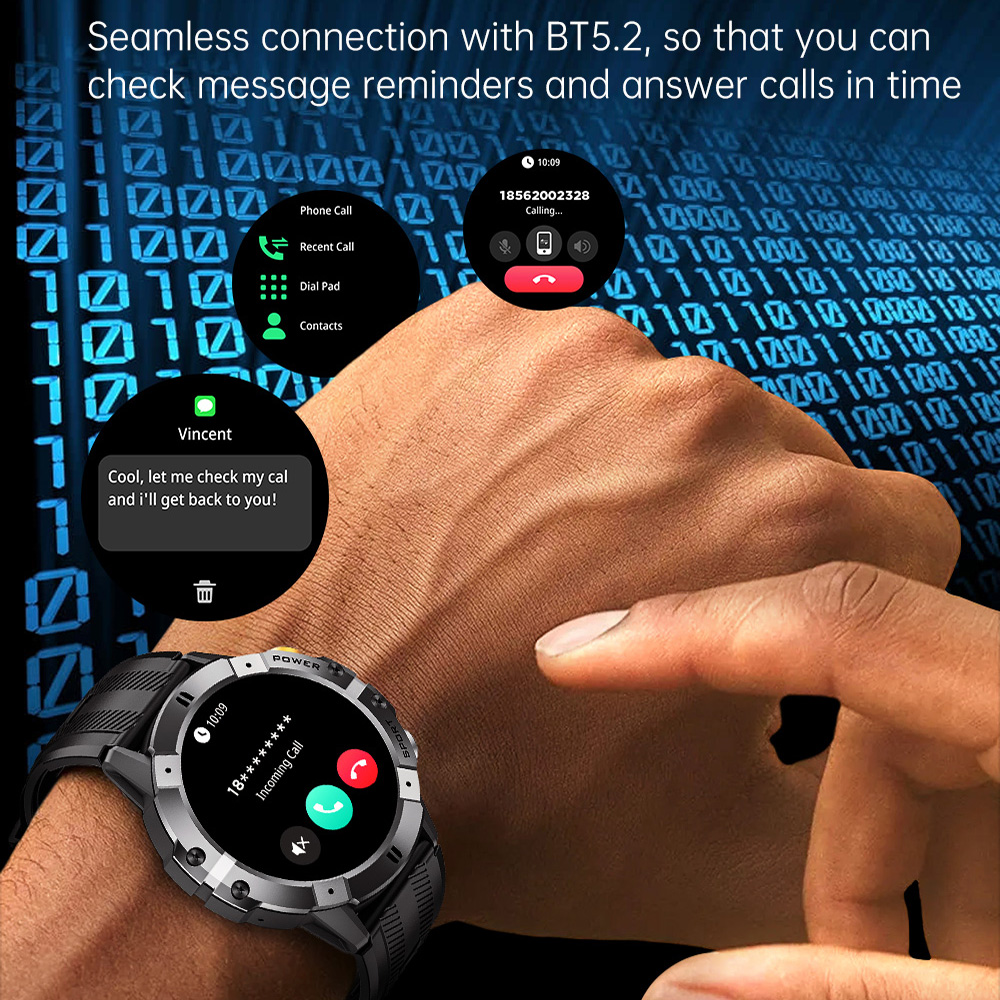 Montre connectée militaire d'e - Watch Iwo avis et prix