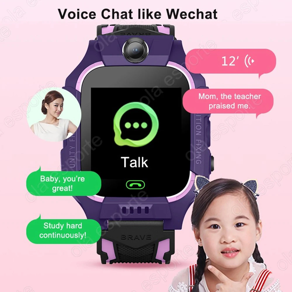 Montre connectée pour enfants  - Smartwatch Watches Gift For Boys With Gps avis et prix