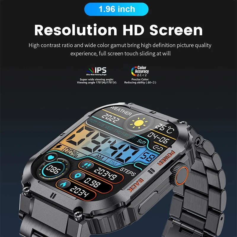 LIGE-Montre intelligente de fi - Smartwatch Watches For Mens avis et prix