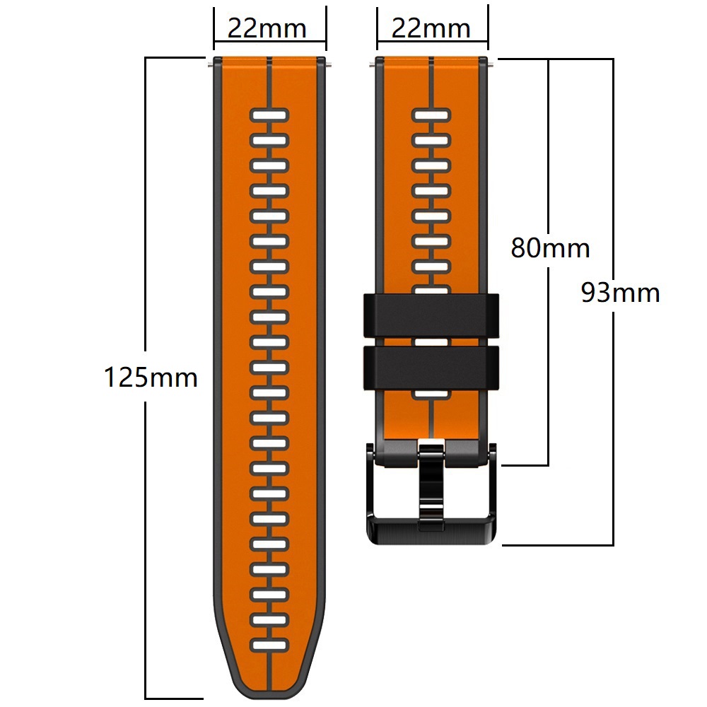 Bracelet en Silicone 22mm pour - Replacement Watch Bracelet avis et prix
