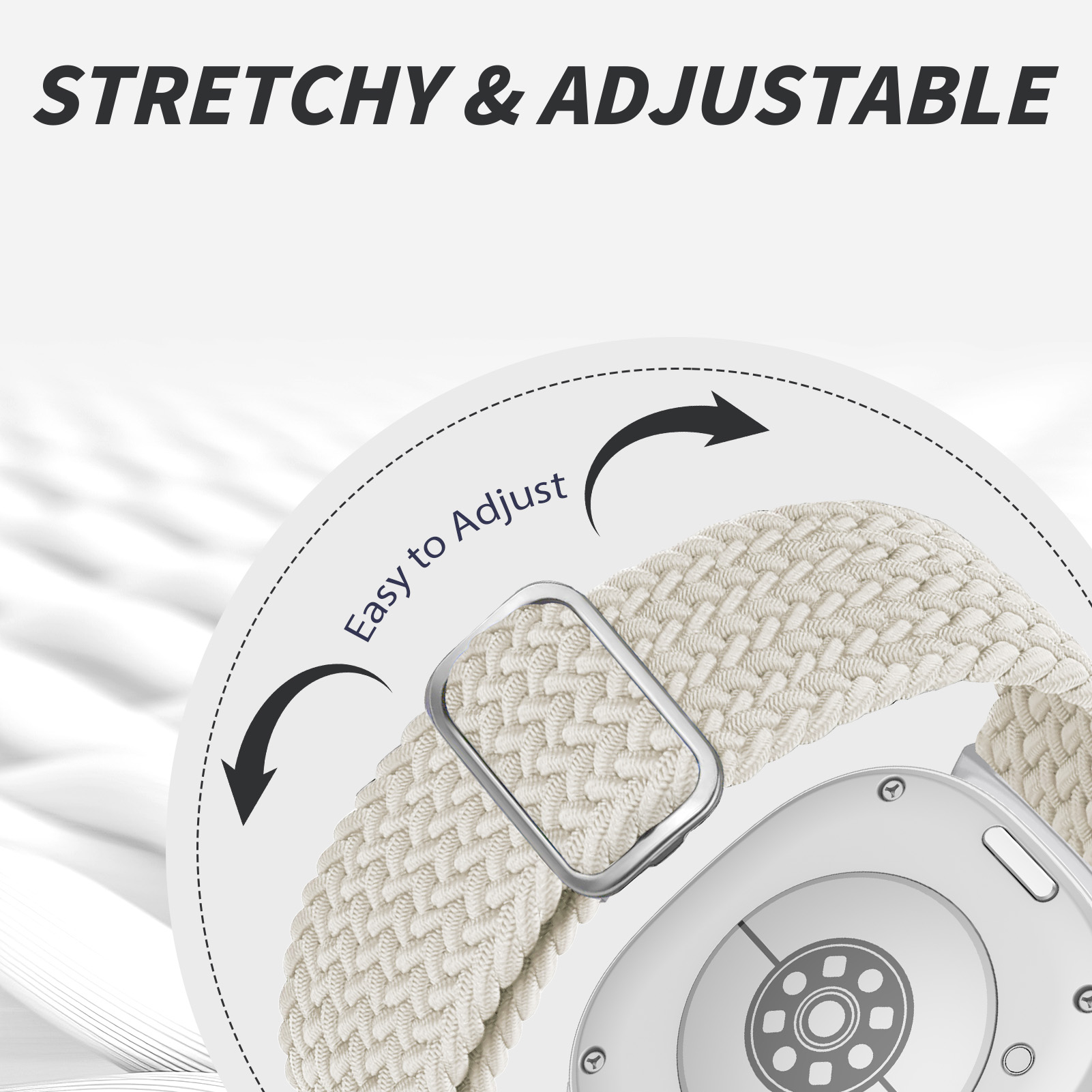 Bracelets à boucle tressée pou - Smartwatch Samsung Watches For Women avis et prix