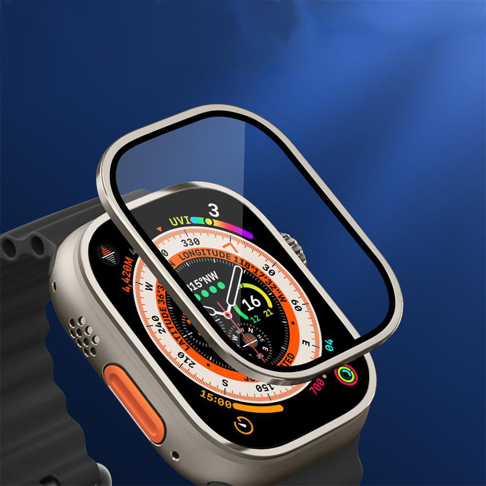 Pare-chocs en métal + verre tr - Apple Watch Band avis et prix