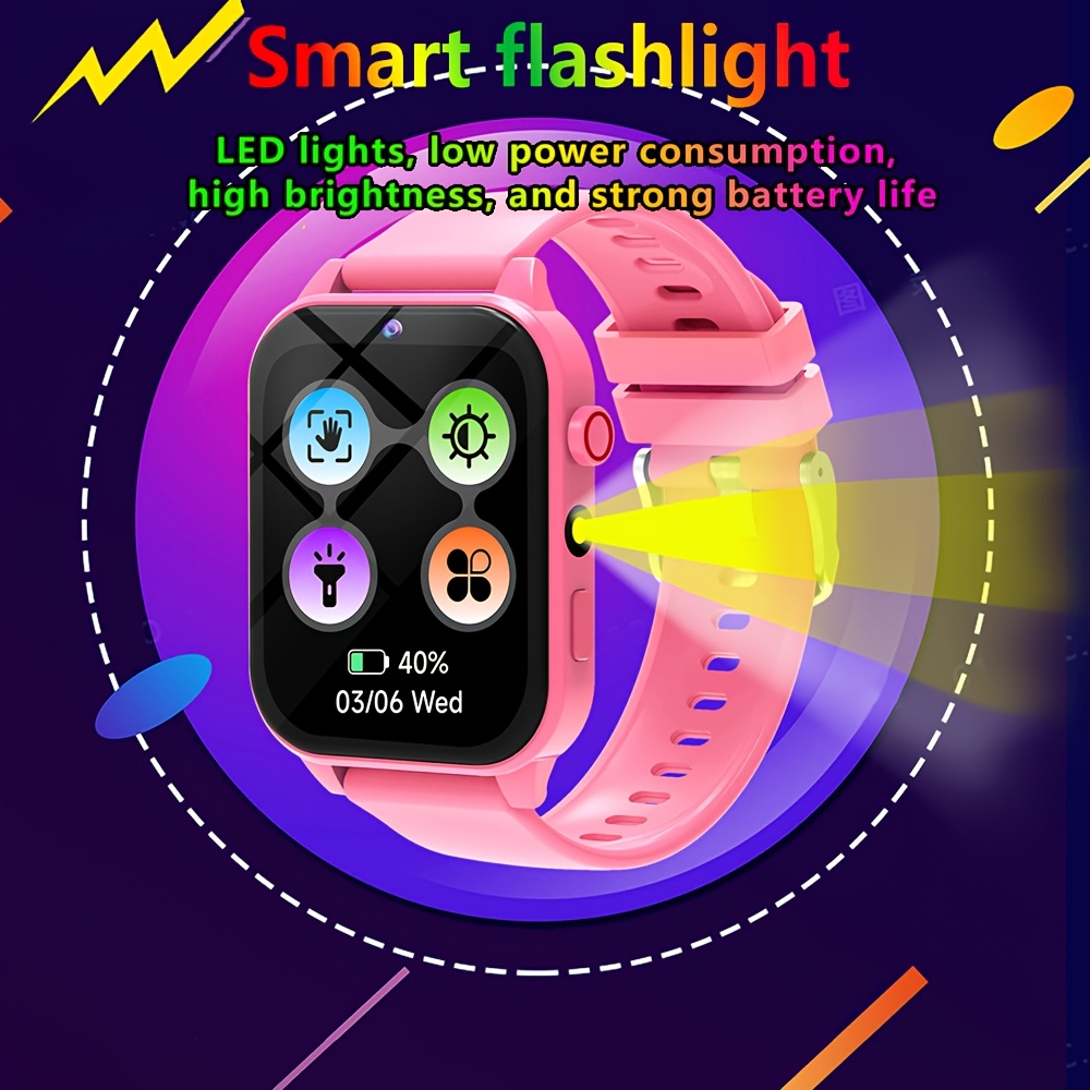 Montre connectée pour enfants, - Smartwatch Digital Watches For Kid Boy avis et prix
