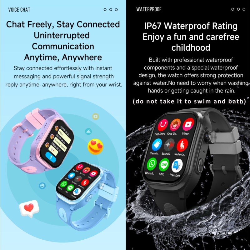 Montre connectée pour enfants  - Smartwatch Watches Gift For Boys With Gps avis et prix