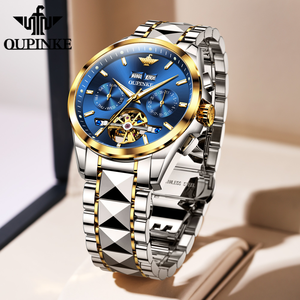 OUPINKE montres pour hommes de - Leather Watch Strap avis et prix