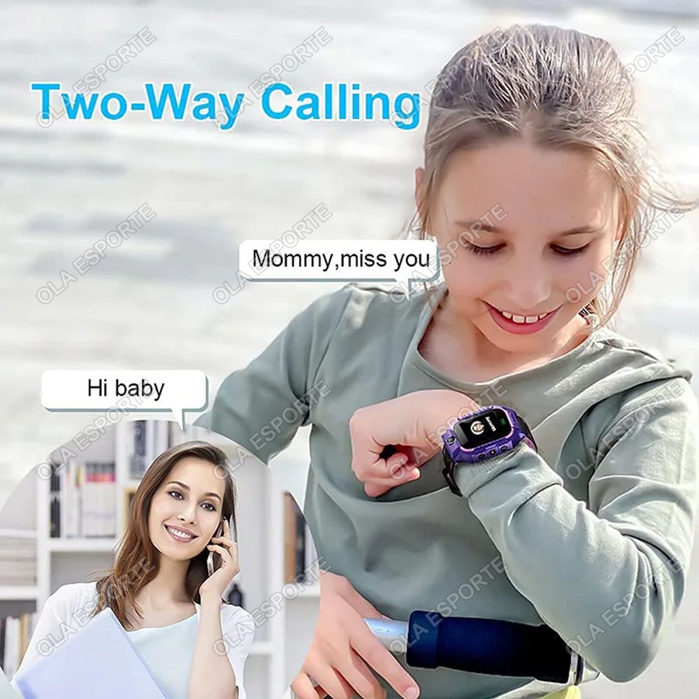 Montre connectée 2G pour enfan - Smartwatch Watches Gift For Boys With Gps avis et prix