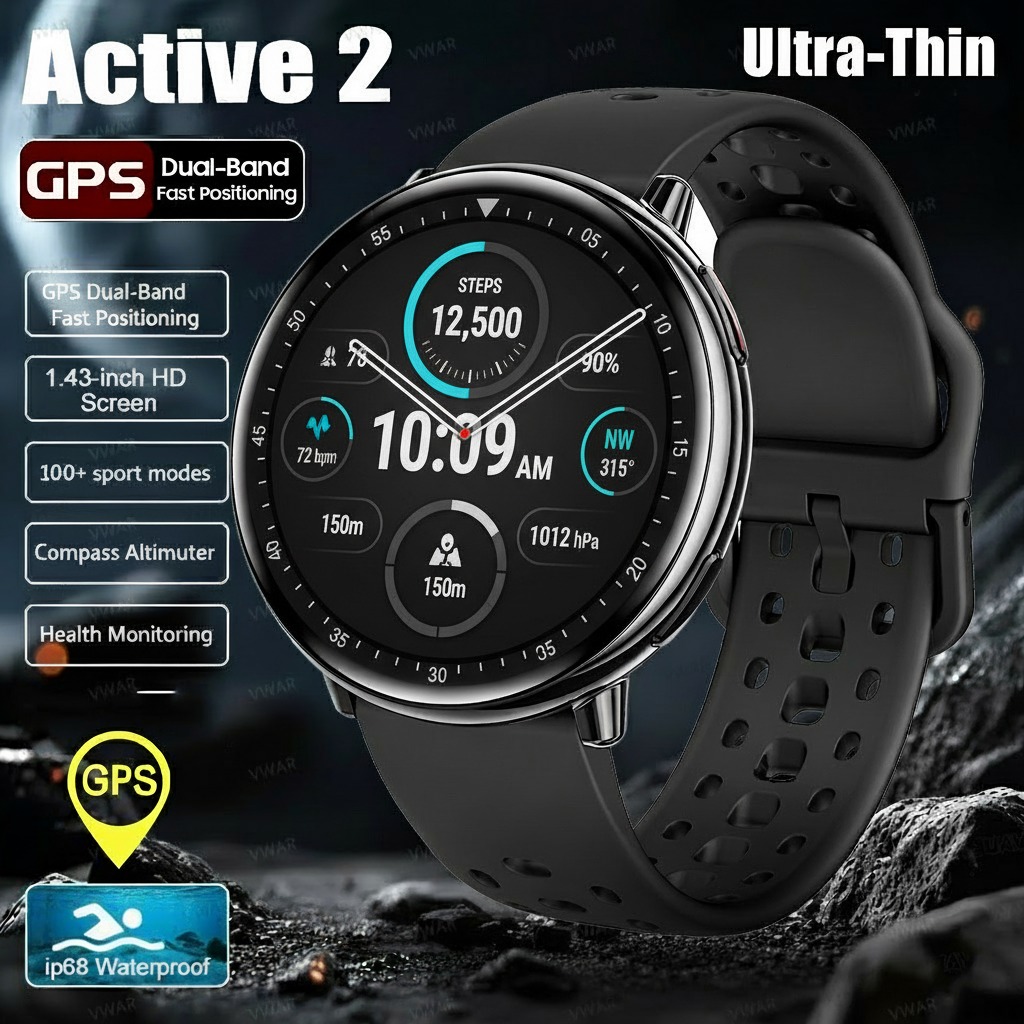 2025New Active 2 montre intell - Smartwatch Samsung Watches For Women avis et prix