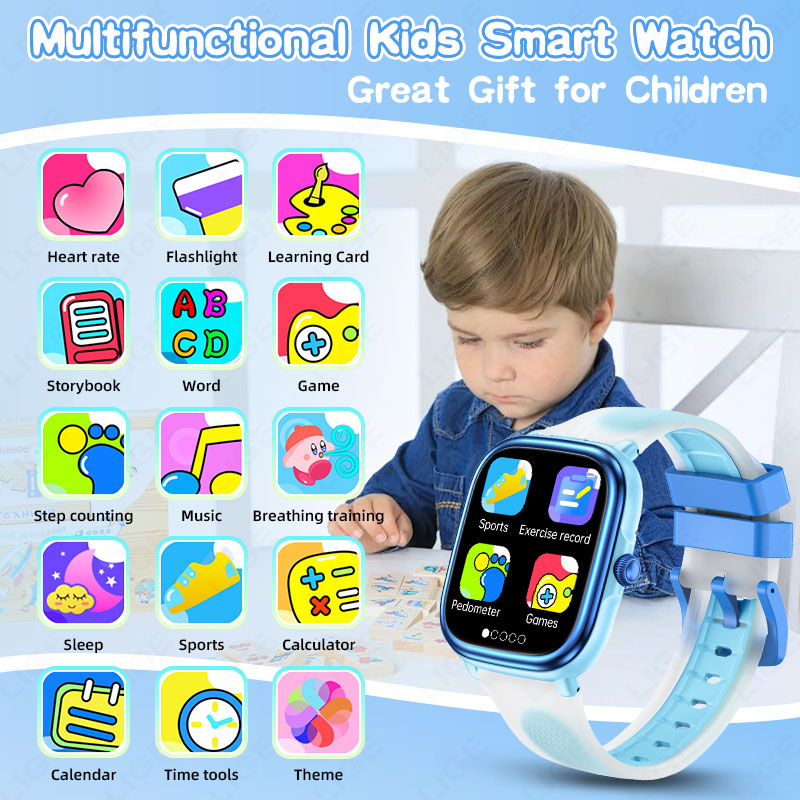Montre connectée pour enfants, - Smartwatch Watches Gift For Boys On Birthday avis et prix