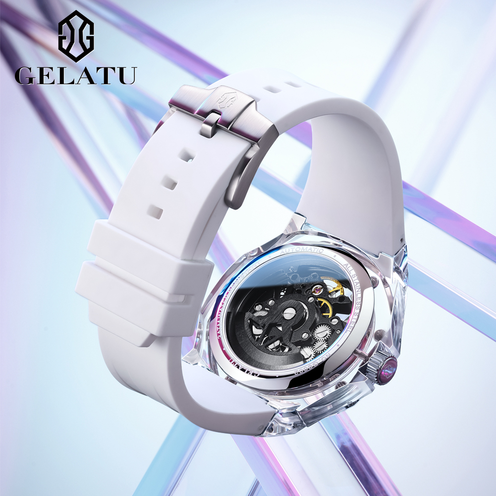 GELATU 8002 montre mécanique a - Leather Watch Strap avis et prix
